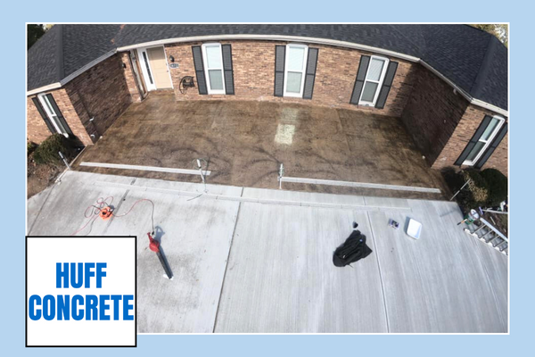 Concrete Patio and Driveway 1 Job 041124 - Cincinnati OH - Huff Concrete