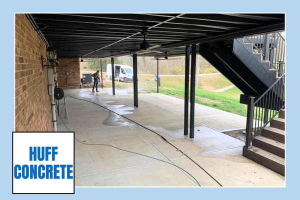 Concrete Patio and Driveway 2 Job 041124 - Cincinnati OH - Huff Concrete