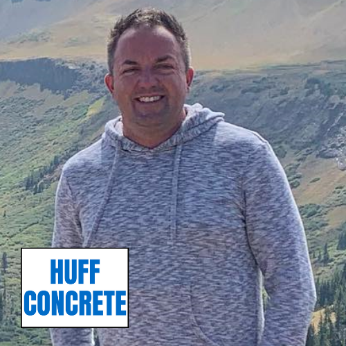 Bryan Huff - owner of Huff Concrete