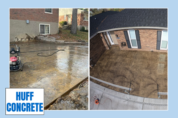 Stamped Concrete - Cincinnati OH - Huff Concrete