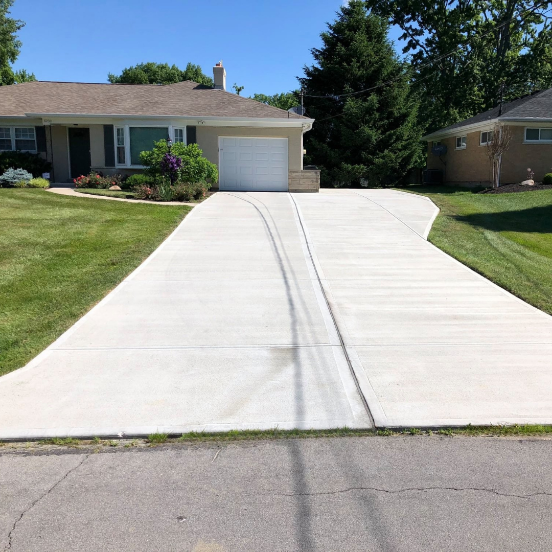 Concrete driveways by Huff Concrete