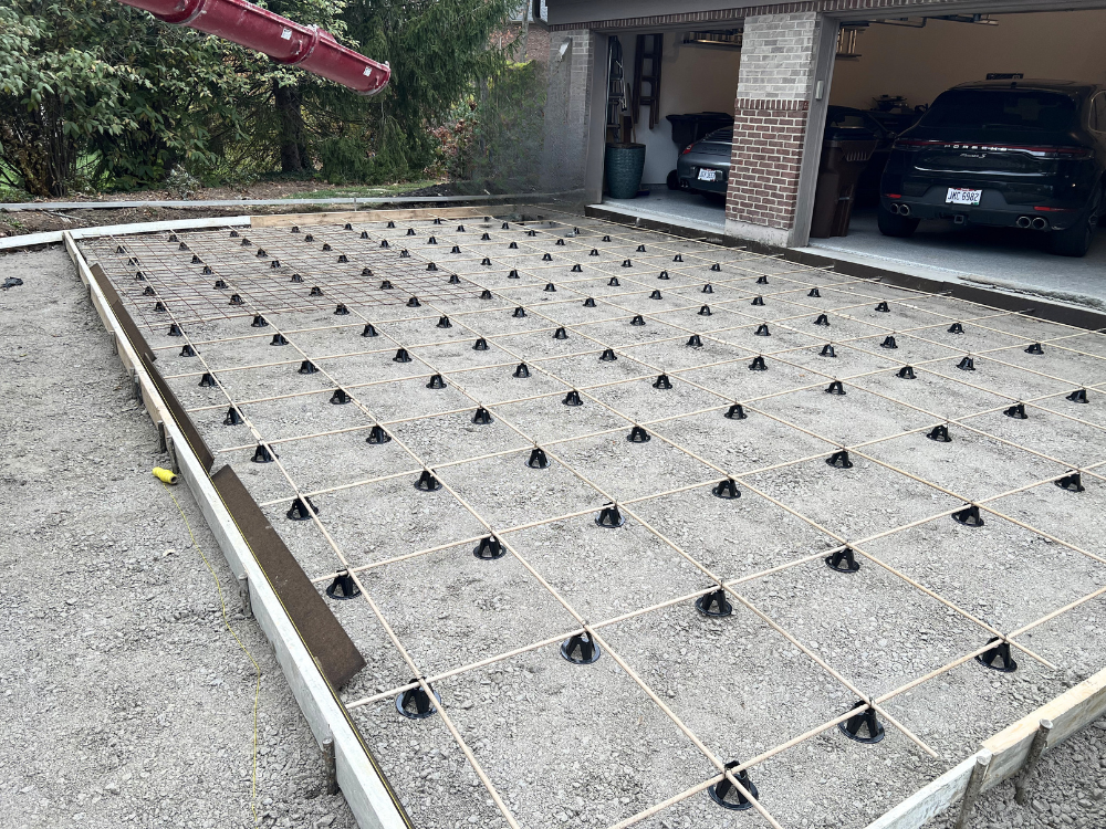 Residential concrete services by Huff Concrete